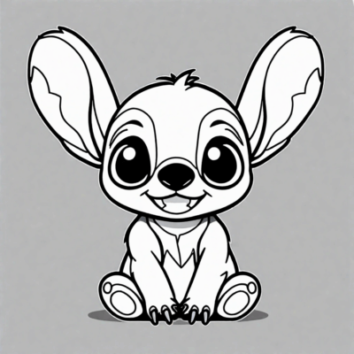 Printable Stitch Coloring Pages