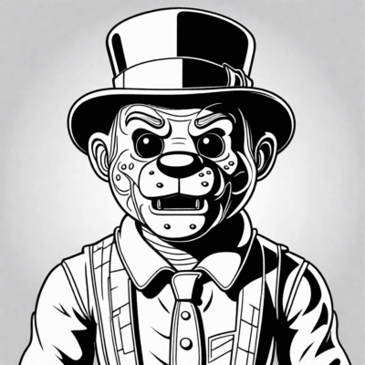 Freddy Coloring Pages