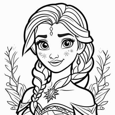 Frozen Coloring Pages