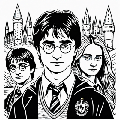 Harry Potter Coloring Books for Adults