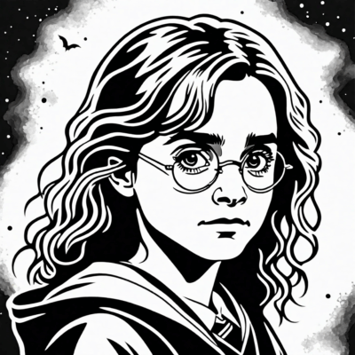 Harry Potter Hermione Coloring Pages