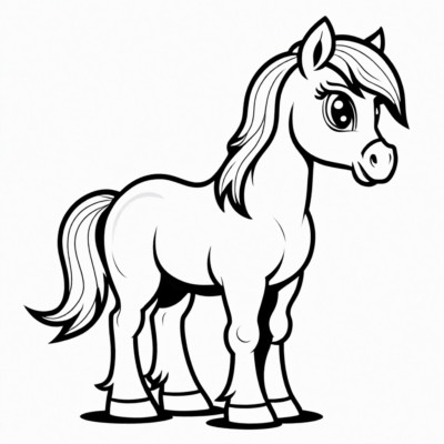 Pony Coloring Books