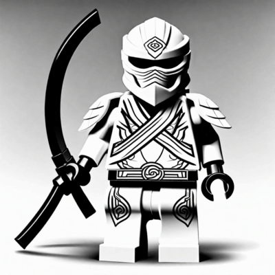 Lego Ninjago Kai Coloring Pages