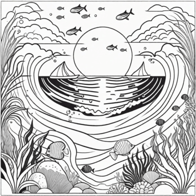 Sea Coloring Pages