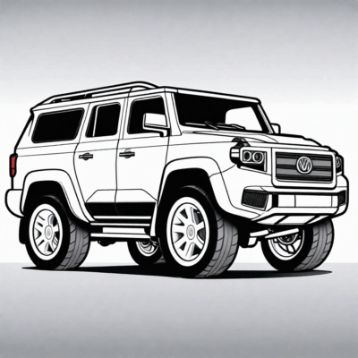 coloring pages vehicles