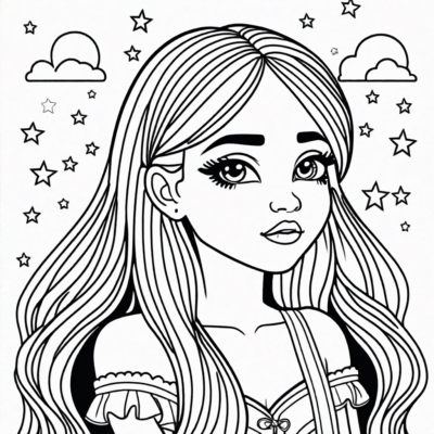 Rainbow High Coloring Pages to Print