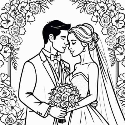 Wedding Coloring Pages