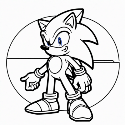 Sonic 3 Coloring Pages