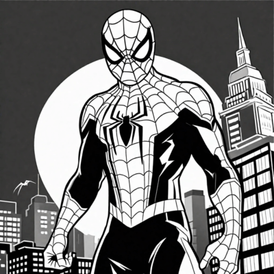 Spider-Man Far From Home Coloring Book