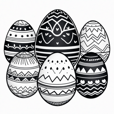 Easter Egg Coloring Pages
