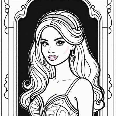 Barbie Coloring Pages