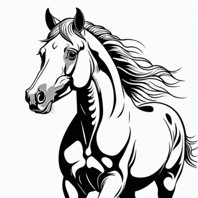 Majestic Pony Coloring Fun