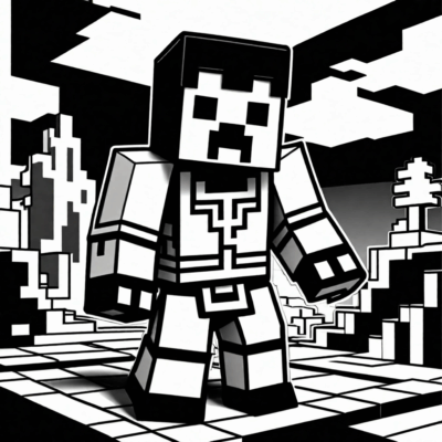 Minecraft Coloring Pages