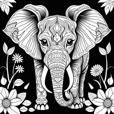 Challenging Animal Coloring Book for Kids