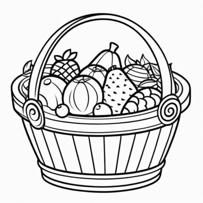 Coloring Basket
