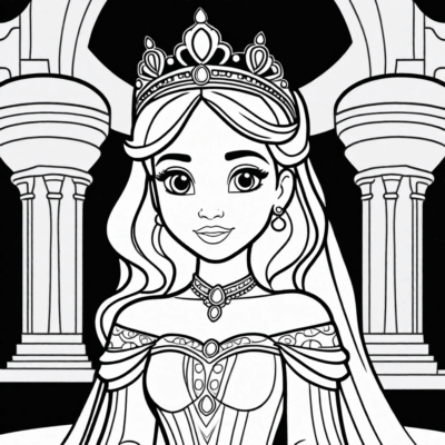 Princess Zosia Coloring Book