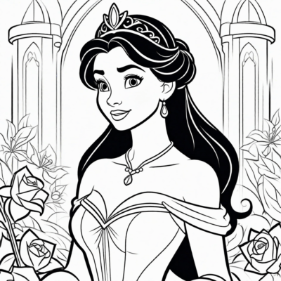 Disney Princess Coloring Book