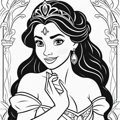 Fairytale Princess Coloring Adventure