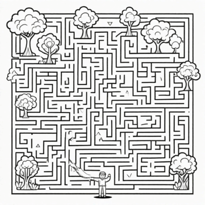 Coloring Maze
