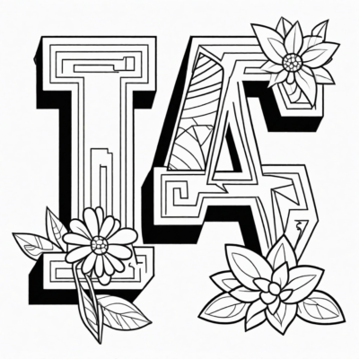 Alphabet Coloring Pages