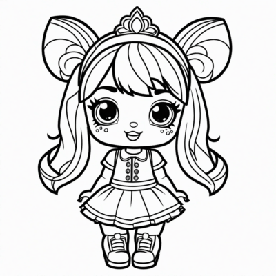 LOL Surprise Printable Coloring Pages