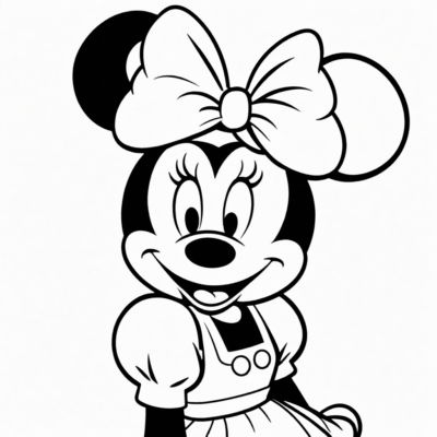 Minnie Coloring Book