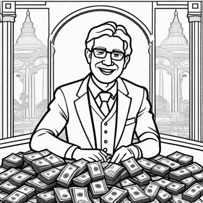 Money Coloring Book