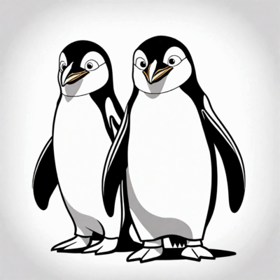 Penguins of Madagascar Coloring Book