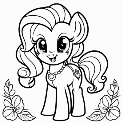 Pinkie Pie Coloring Book