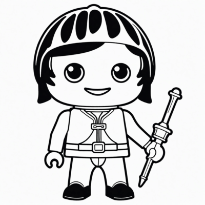 Playmobil Coloring Book