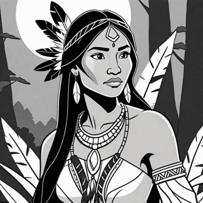 Pocahontas Coloring Pages