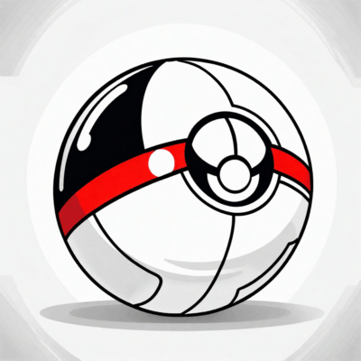 Pokeball Coloring Page