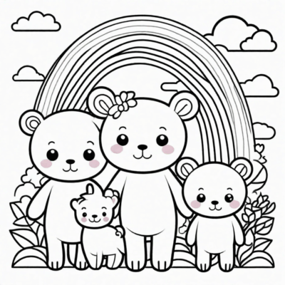 Rainbow Friends Coloring Book Green