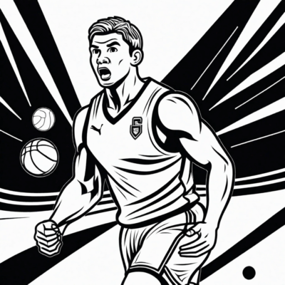 Kids’ Sports Coloring Adventure