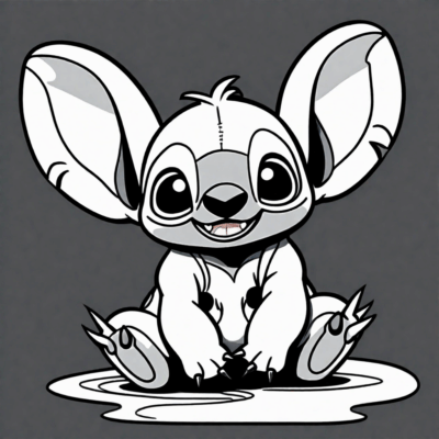 Stitch Coloring Pages