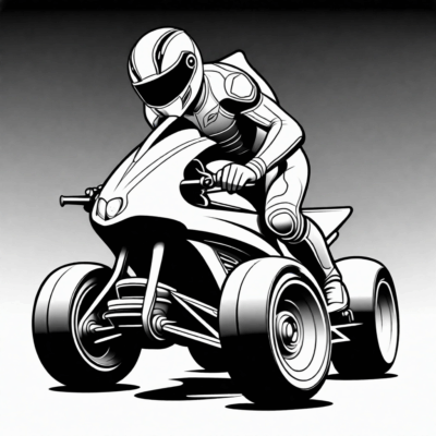 T Racers Coloring Book
