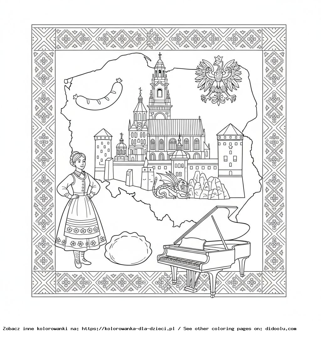 Polish Coloring Book