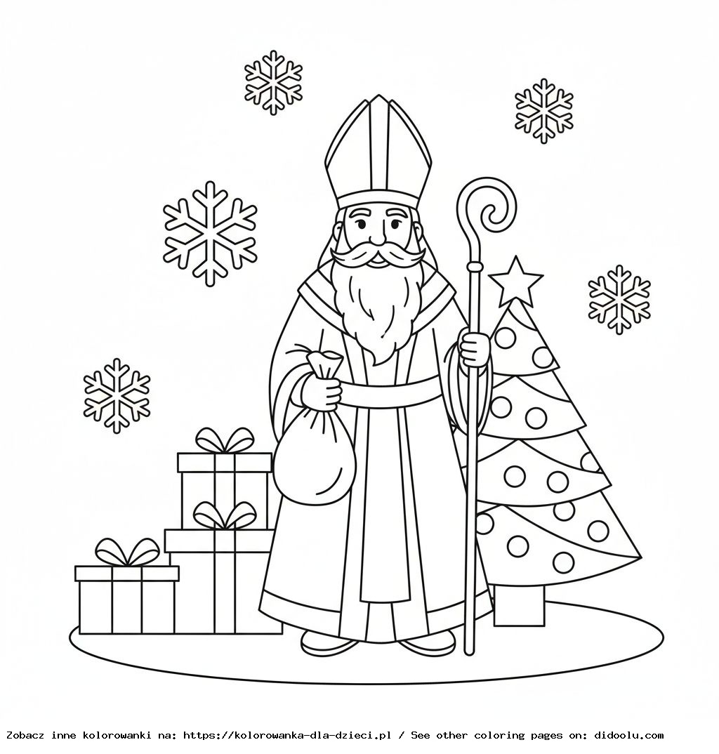 Santa Coloring Book