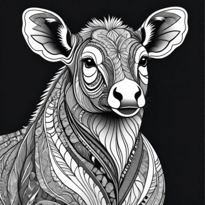 Difficult Animal Coloring Pages