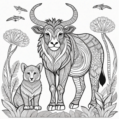 Challenging Animal Coloring Adventures