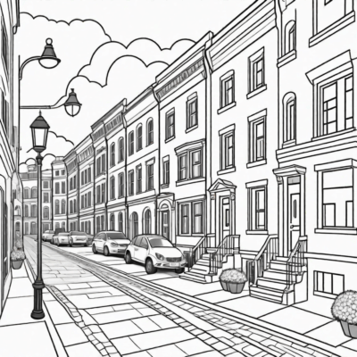 Bee Hive Coloring Book