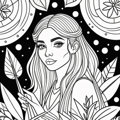 Wednesday Printables Coloring Pages