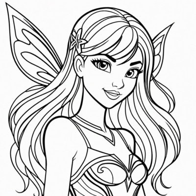 Winx Coloring Book
