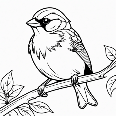 Little Sparrow Coloring Adventures