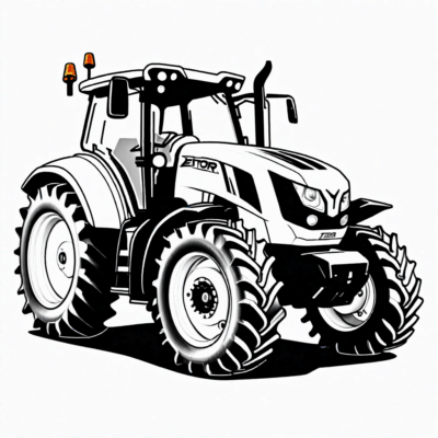 Zetor Coloring Book