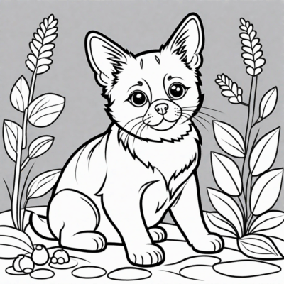 Pets Coloring Book
