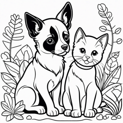 Pets Coloring Pages
