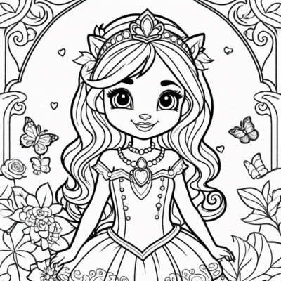 Enchantimals Coloring Book for Print