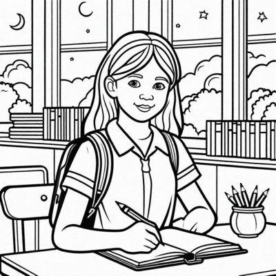 Back-to-School Coloring Fun for Kids