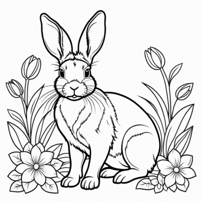 Bunny Coloring Book